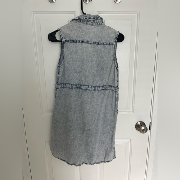 Sleeveless Denim Dress - Picture 2 of 2